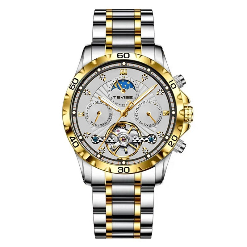Männliche Business-Uhr mit Tourbillon