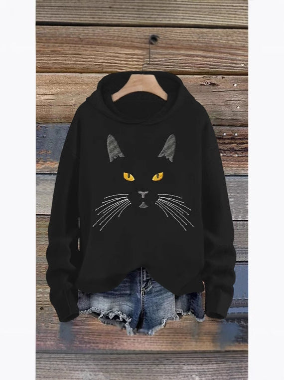 Regenbogen 3D-Hoodie für Damen