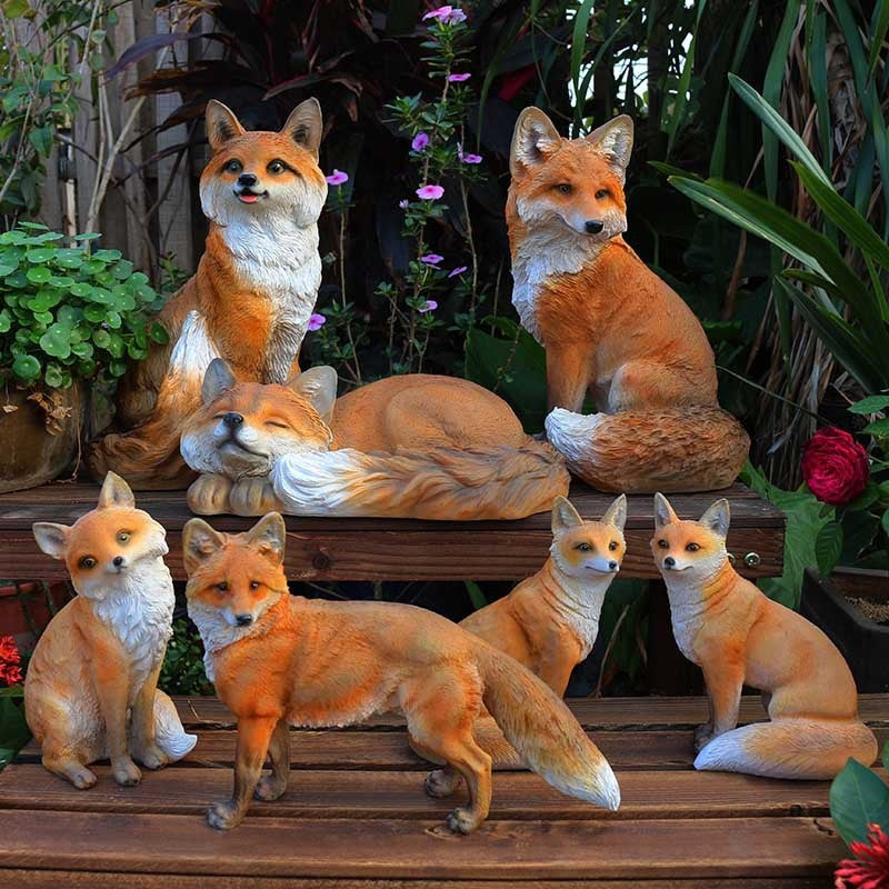 Fuchs-Skulptur für Garten & Hof – Bild 9 | LuxeStyle