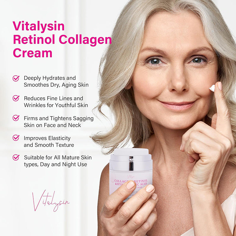 Hyaluron Kollagen Feuchtigkeitscreme für Frauen | LuxeStyle