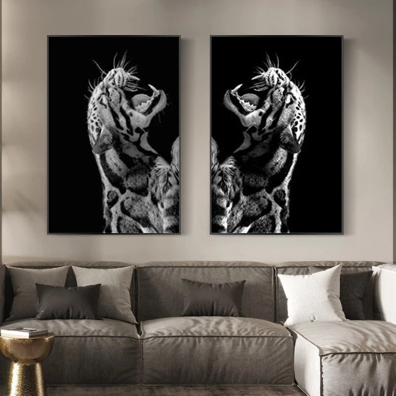 Tiger-Kunstdruck auf Leinwand – Bild 2 | LuxeStyle