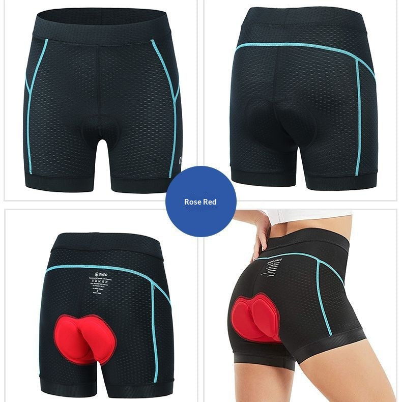 Damen Radhose mit Polster