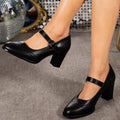 Damen Pumps mit Blockabsatz