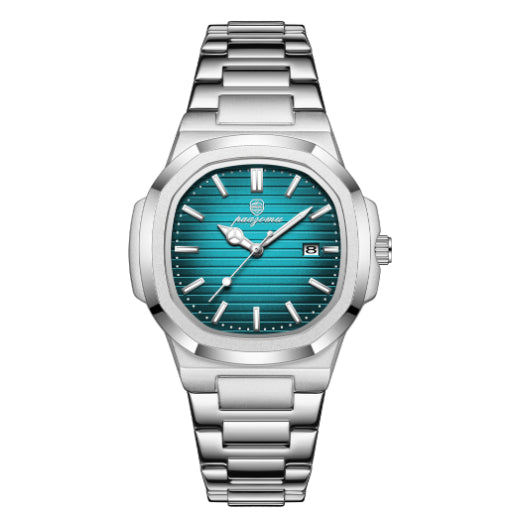 Wasserdichte, ultraflache Quarzuhr – Bild 8 | LuxeStyle