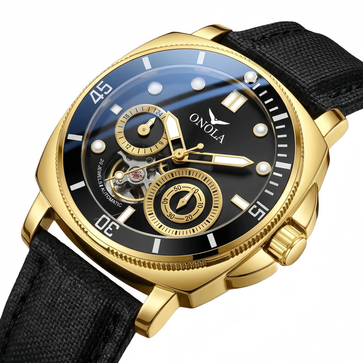 Sportliche Quarz-Uhr für Männer – Bild 6 | LuxeStyle