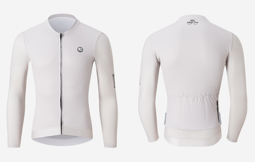Cycling-Langarmshirt mit Icecooling-Fabric