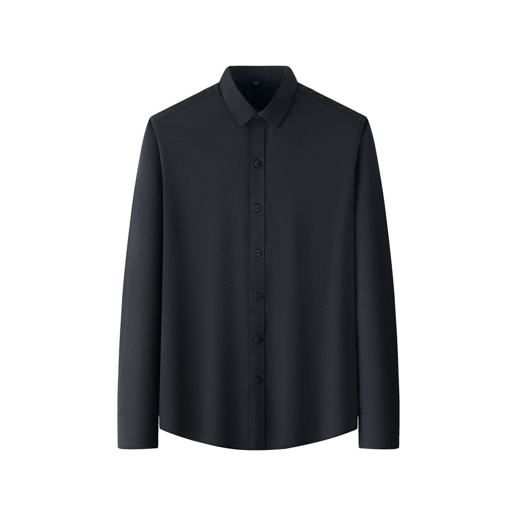Herren Langarmhemd mit Elasthan – Bild 8 | LuxeStyle