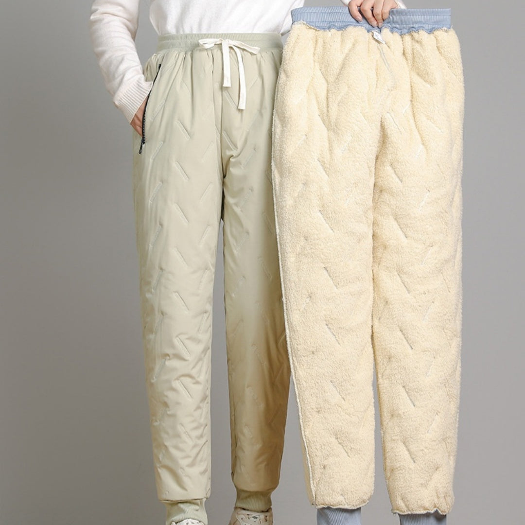 Gefütterte Outdoor Baumwollhose für Damen