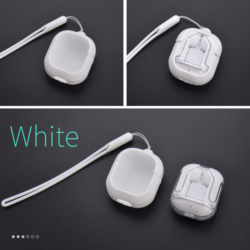 Mini-Transparente Bluetooth-Ohrhörer mit Ladebox – Trend-Modell