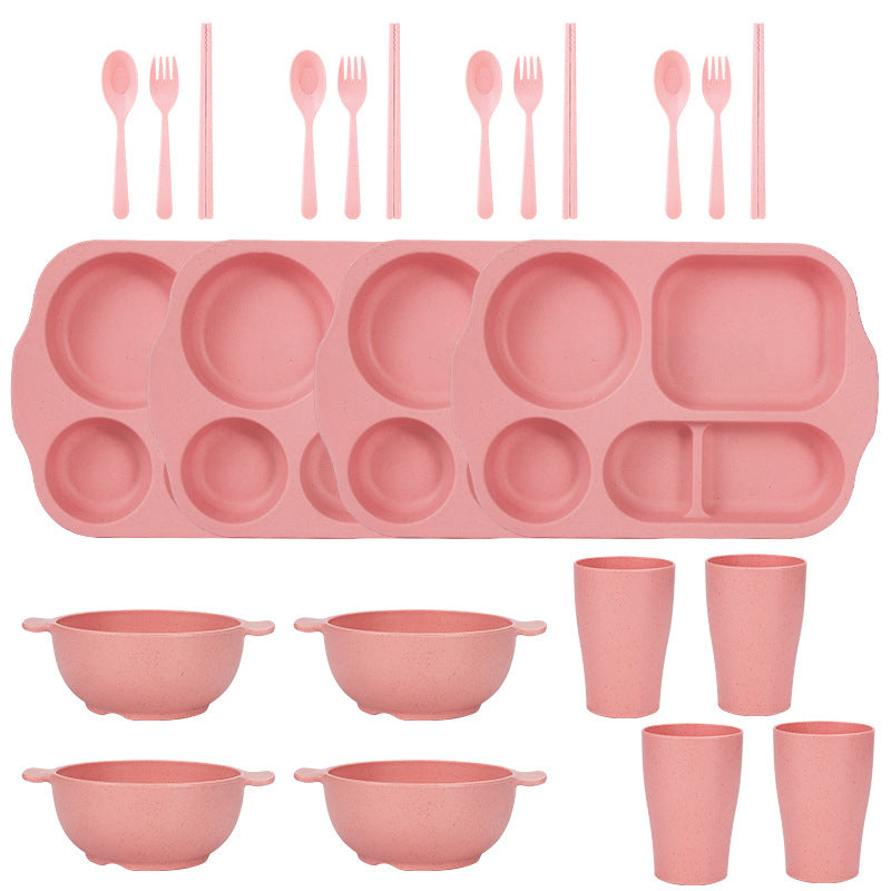 Wheat Straw Kinder-Geschirr Set