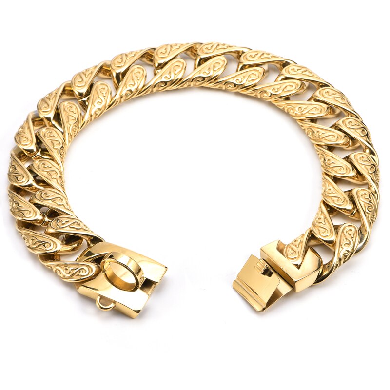 Hundehalsband aus Metall für starke Rassen – Bild 5 | LuxeStyle
