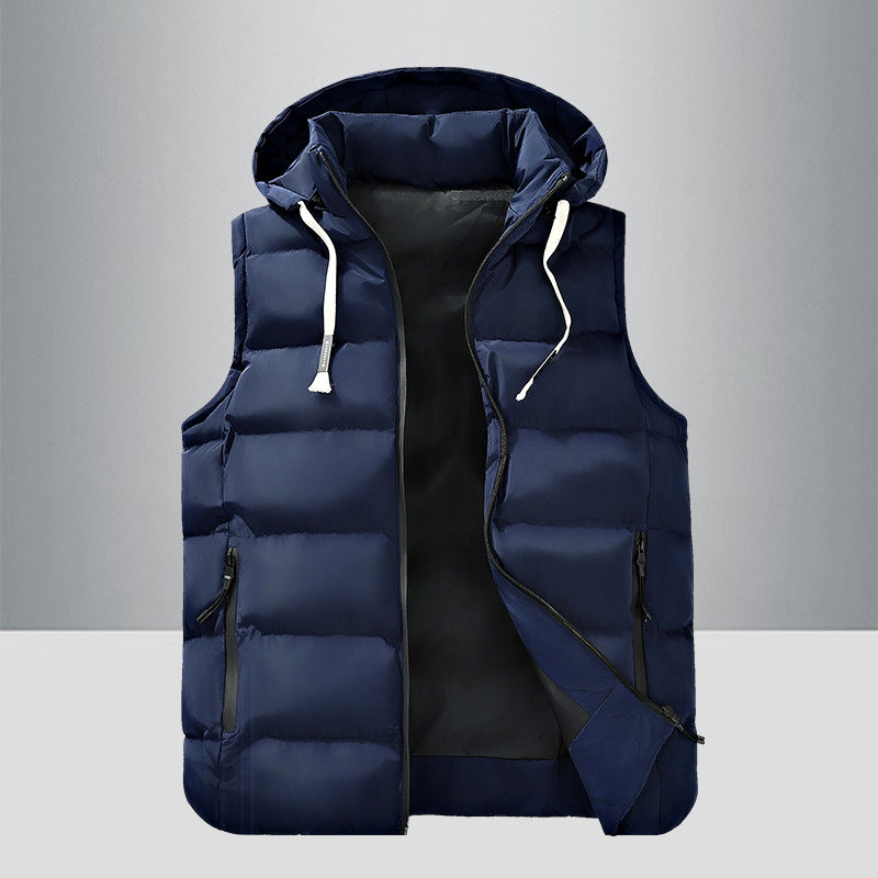 Herren-Cardigan mit Kapuze – Minimalistisches Winter-Design | LuxeStyle