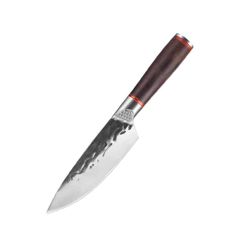 Geschmiedetes Edelstahl-Hackmesser mit Hammerschlag