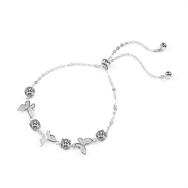 Moissanit Armband aus 925er Sterlingsilber – Bild 4 | LuxeStyle