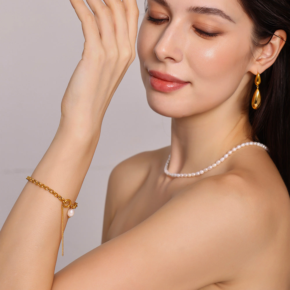 Barock Süsswasserperlen-Armband für Damen – Bild 2 | LuxeStyle
