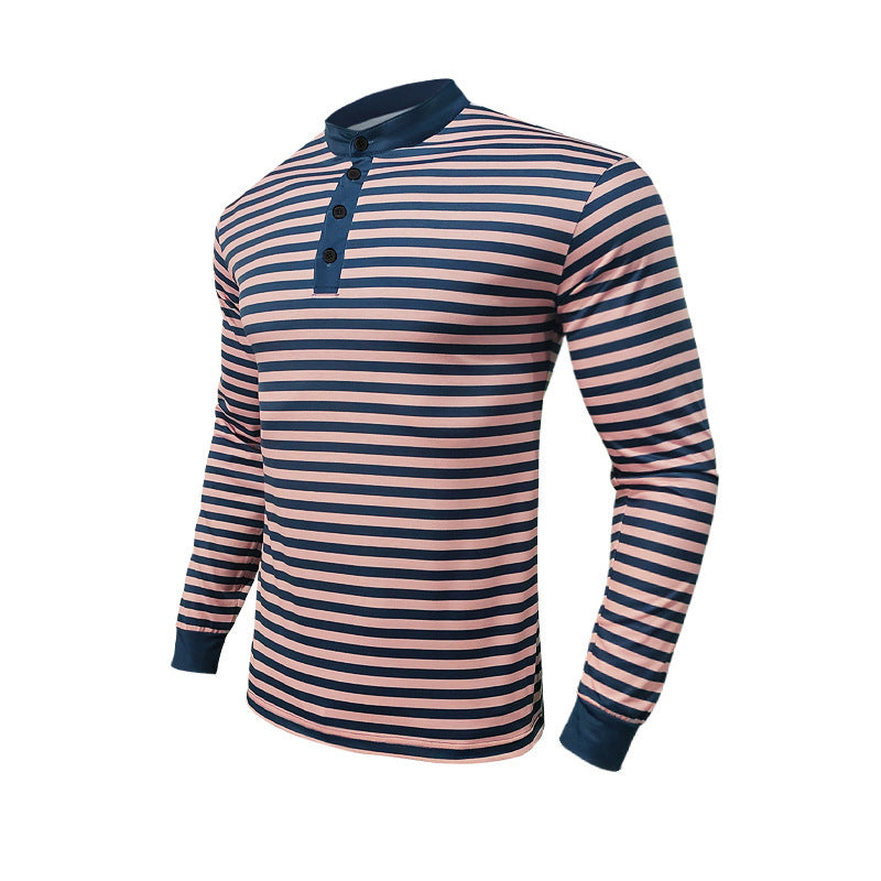 Herren Polo-Shirt mit bunten Streifen – Bild 8 | LuxeStyle