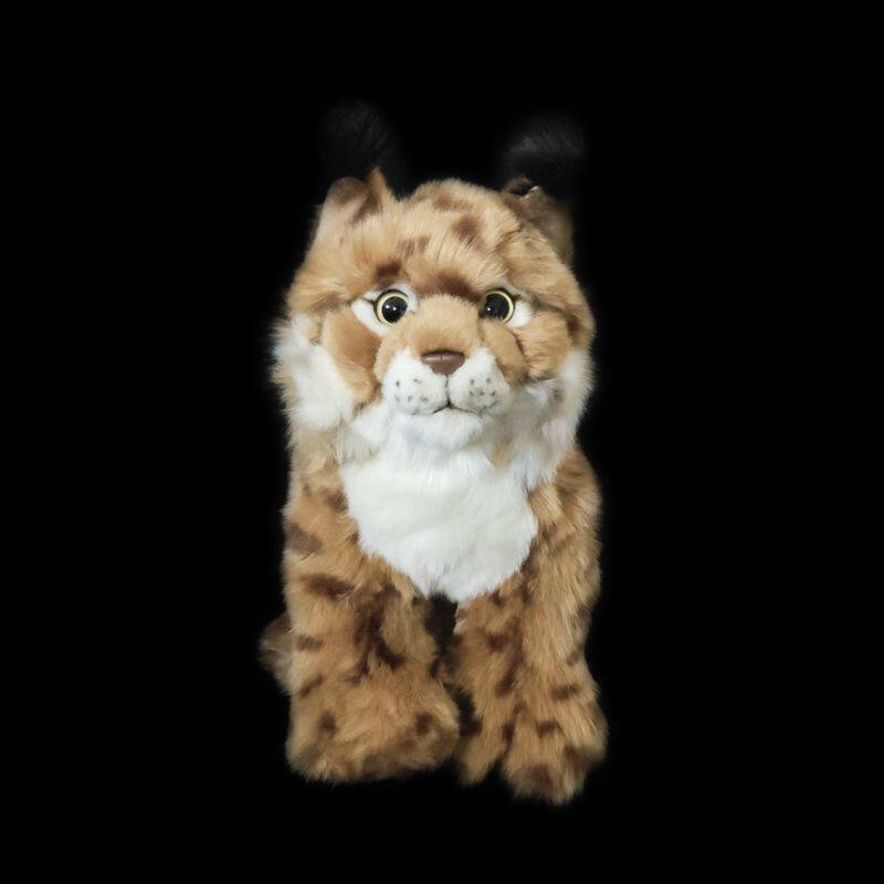 Luchs Plüschtier naturgetreu