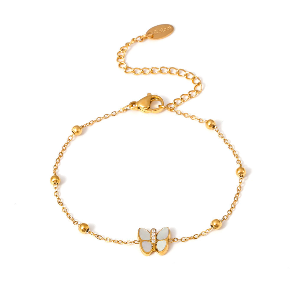 Schmetterlings-Armband aus Titanstahl – Bild 5 | LuxeStyle