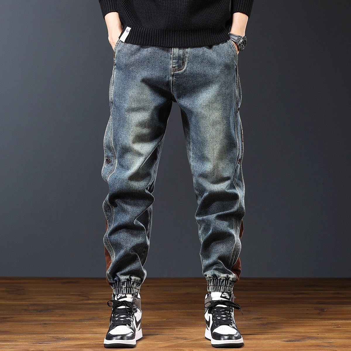 American Stitching Harlan Loose Fit Jeans