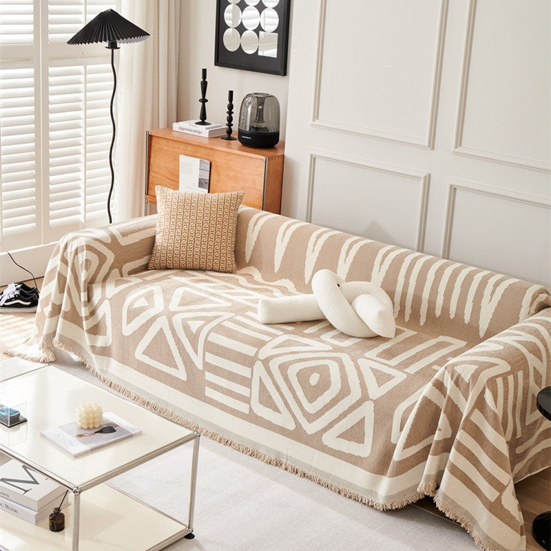 Bohemian Sofaüberwurf – Staubdicht & Ganzjährig | LuxeStyle