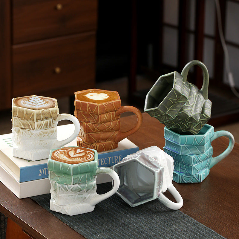 Keramik-Kaffeetasse mit Buchmotiv – Bild 8 | LuxeStyle