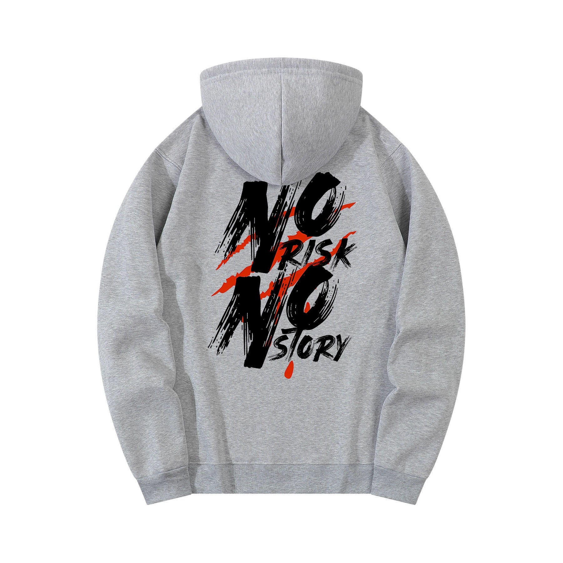 Lässiger Hoodie mit Letter-Print