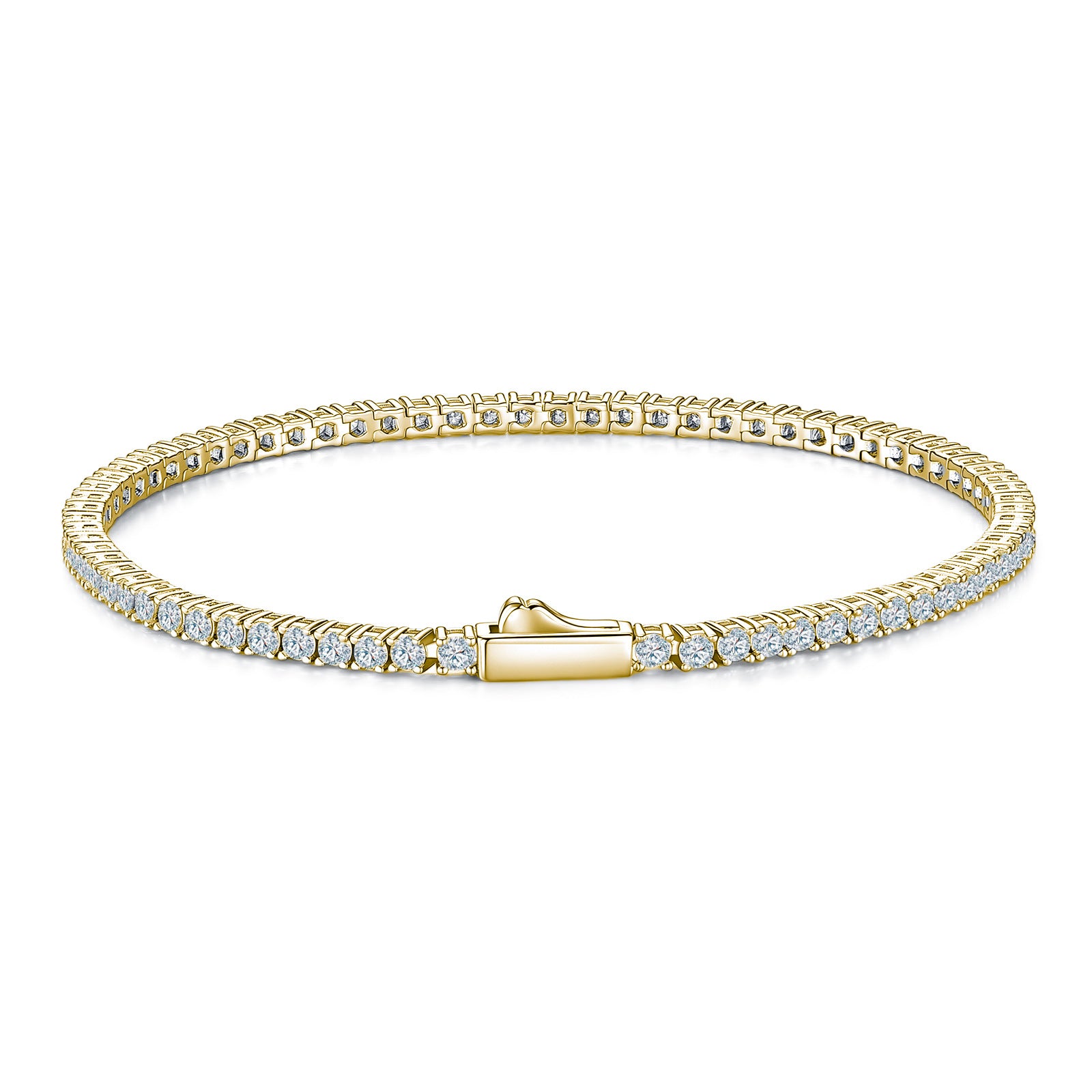 Mozanit Tennisarmband
