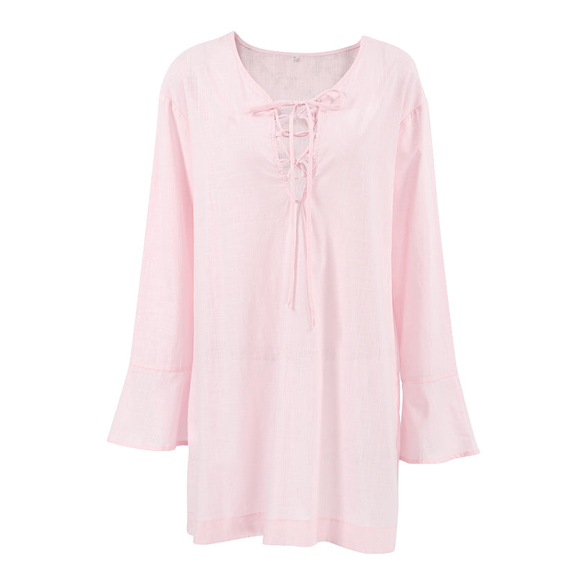 Loose & Bequemes Nachthemd für Damen – Bild 3 | LuxeStyle