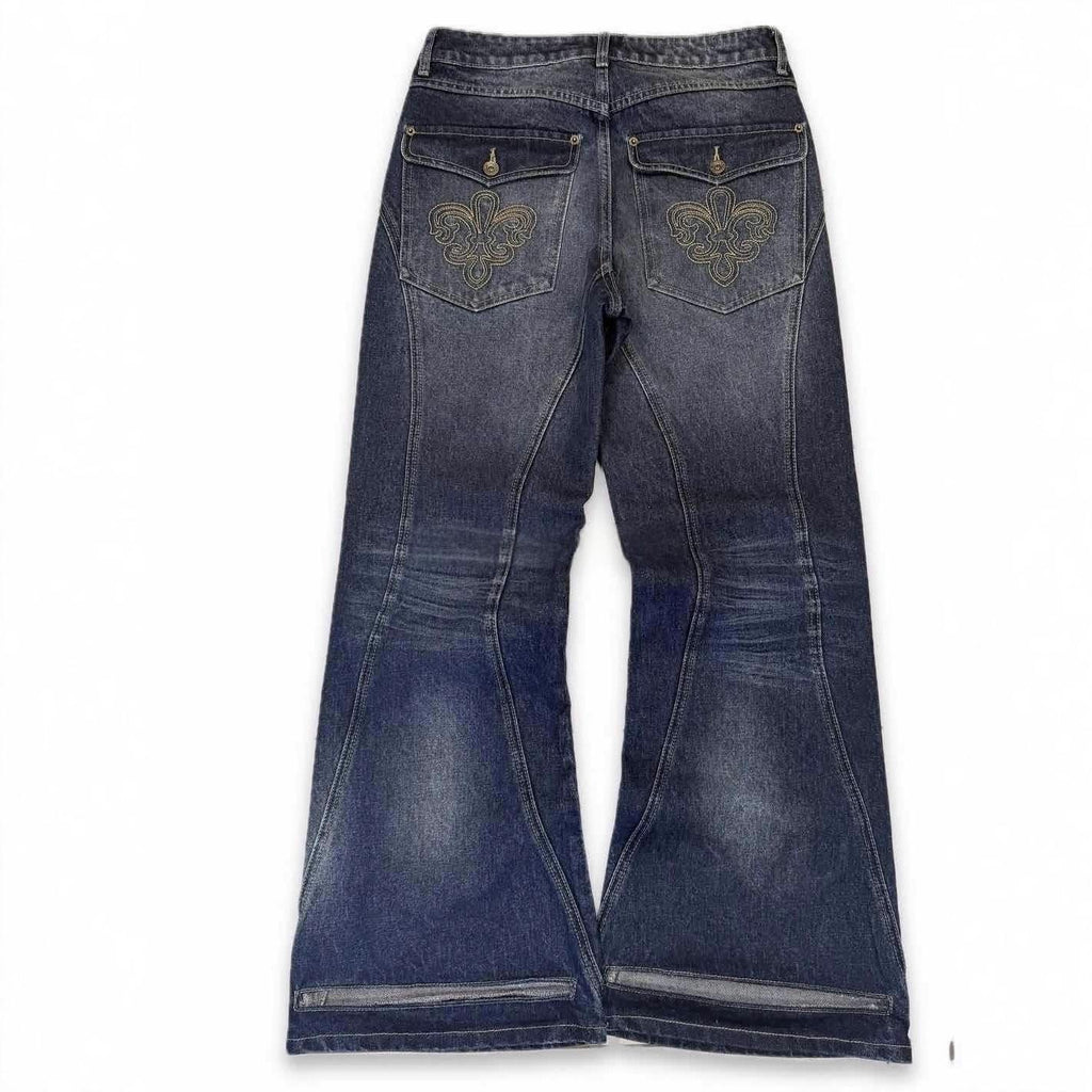 Herren Vintage Distressed Jeans