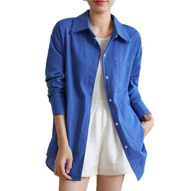 Sonnen-Cardigan aus Baumwoll-Leinen – Bild 5 | LuxeStyle