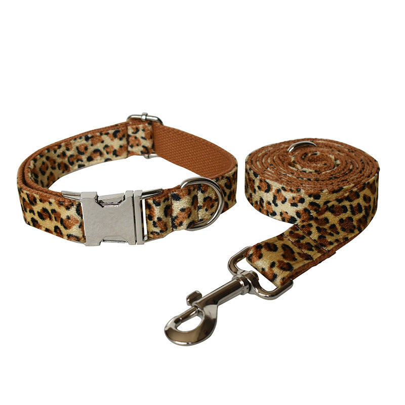 Halsband mit Leopardenmuster für Hunde – Bild 10 | LuxeStyle