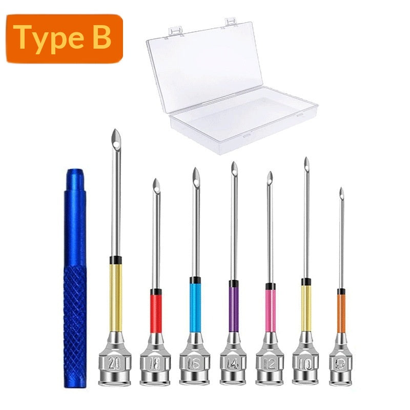 Stickpunch-Set mit austauschbaren Spitzen