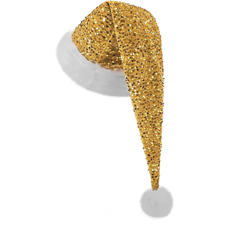 Goldener Sequin-Kap für Weihnachtsdekoration – Bild 3 | LuxeStyle