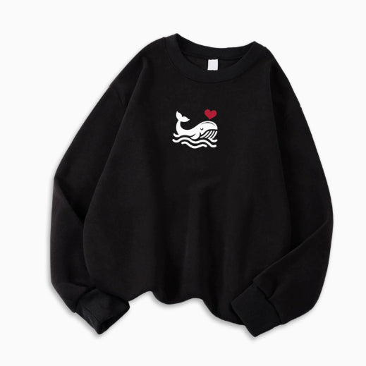 Gemütliches Damen-Sweatshirt mit Print