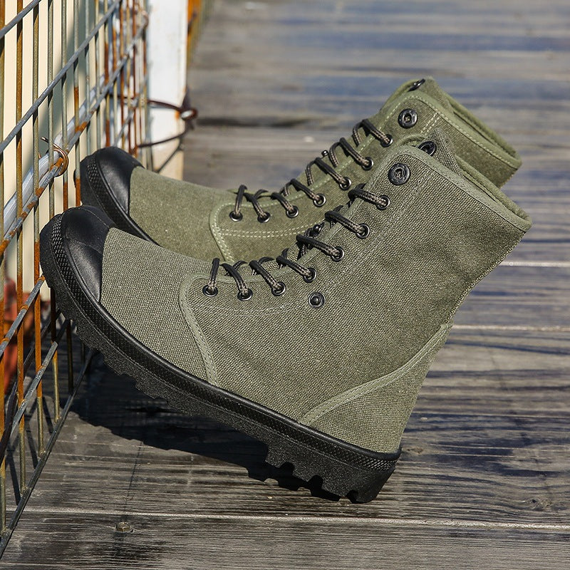 Platform High-top Canvas Sportschuhe