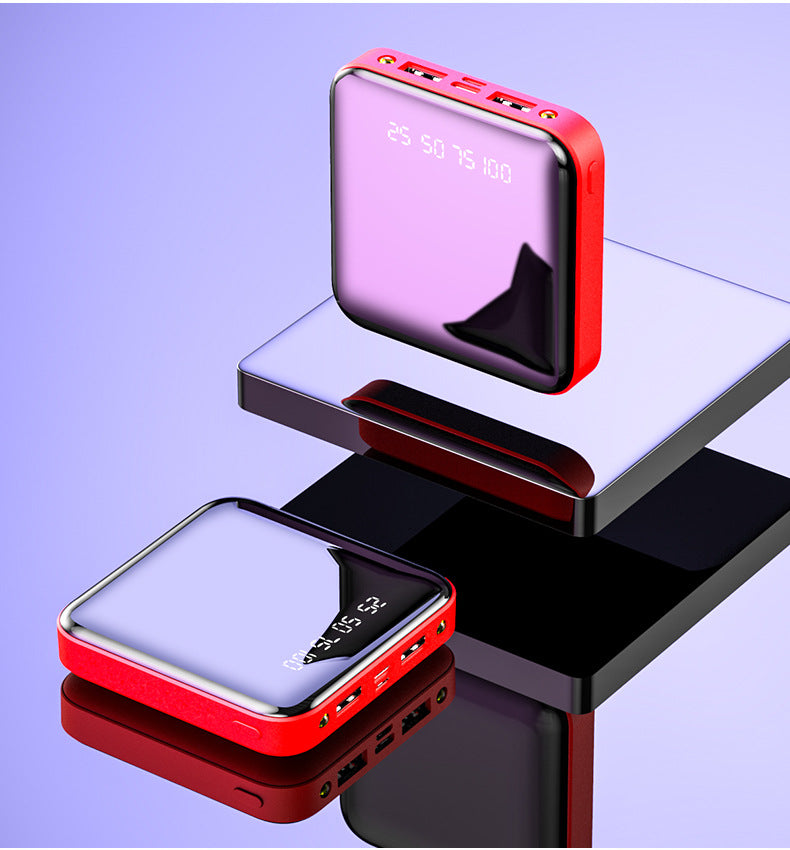 Mini Powerbank 20000 mAh mit Digitalanzeige