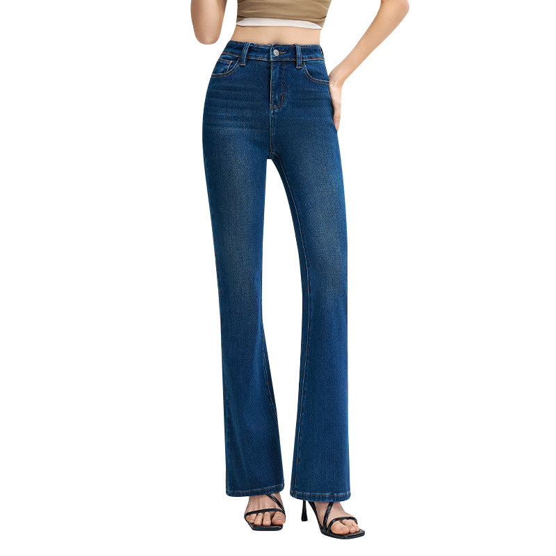 Blaue Bellbottom-Hosen