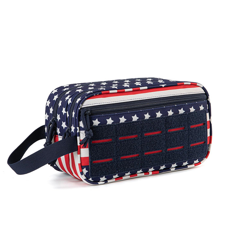 Reise-Kosmetiktasche – einfarbig, Oxford-Stoff – Bild 2 | LuxeStyle