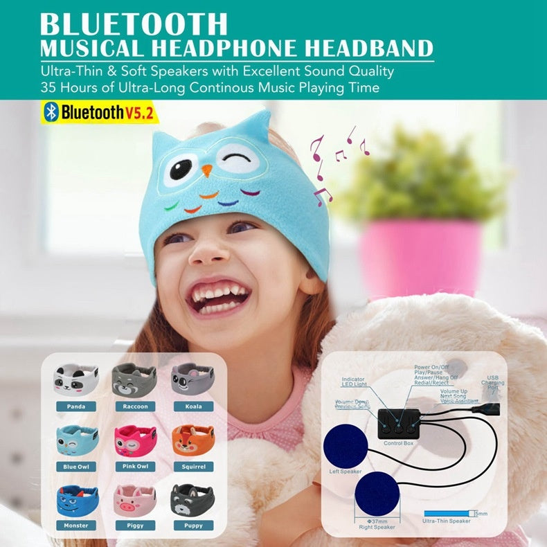 Bluetooth Schlaf-Stirnband mit Musik