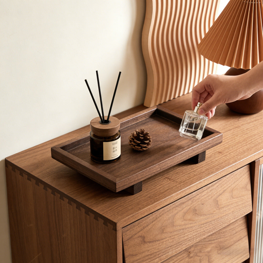 Holz-Tray für Schreibtisch