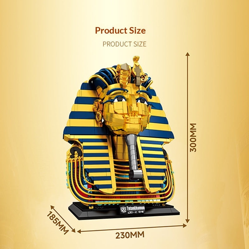 Egyptian Golden Mask Bauklötze – Hochschwieriges Set – Bild 5 | LuxeStyle