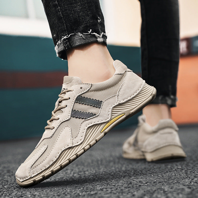 Herren Low-Top Hiking Boots mit Schnürung – Bild 6 | LuxeStyle