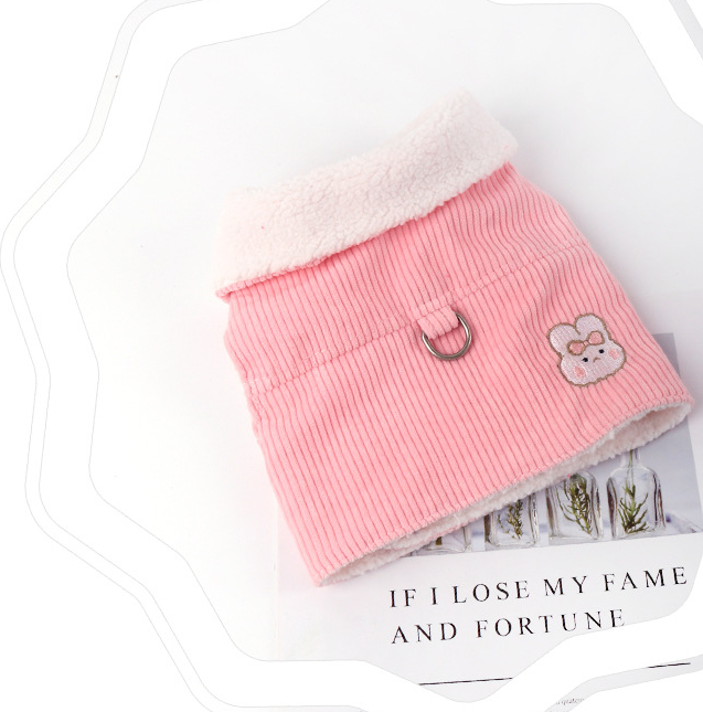 Wintermantel für Hunde aus Teddy-Fleece – Bild 5 | LuxeStyle