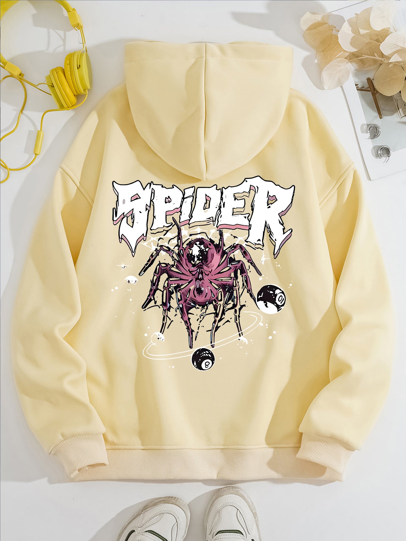 Kapuzenpullover mit langen Ärmeln