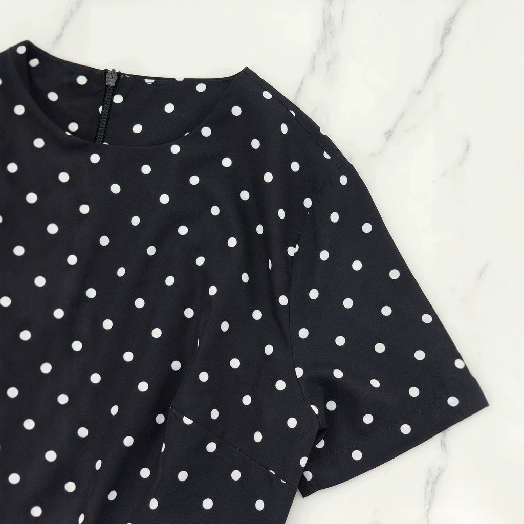 Polka-Dot-Strickkleid – Bild 5 | LuxeStyle