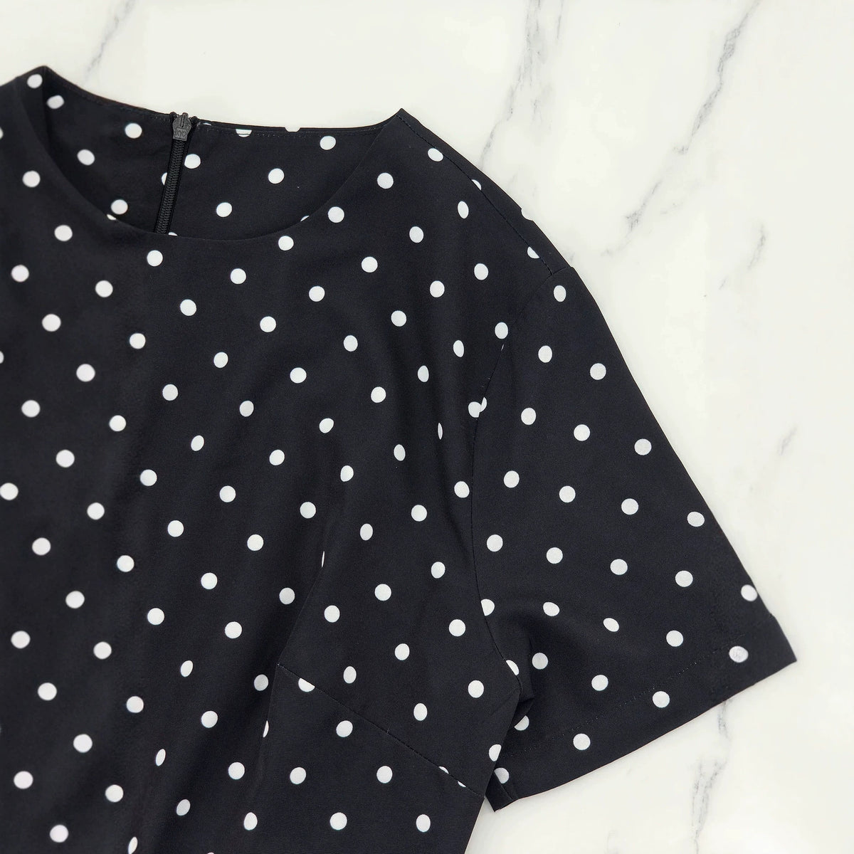 Polka-Dot-Strickkleid – Bild 5 | LuxeStyle