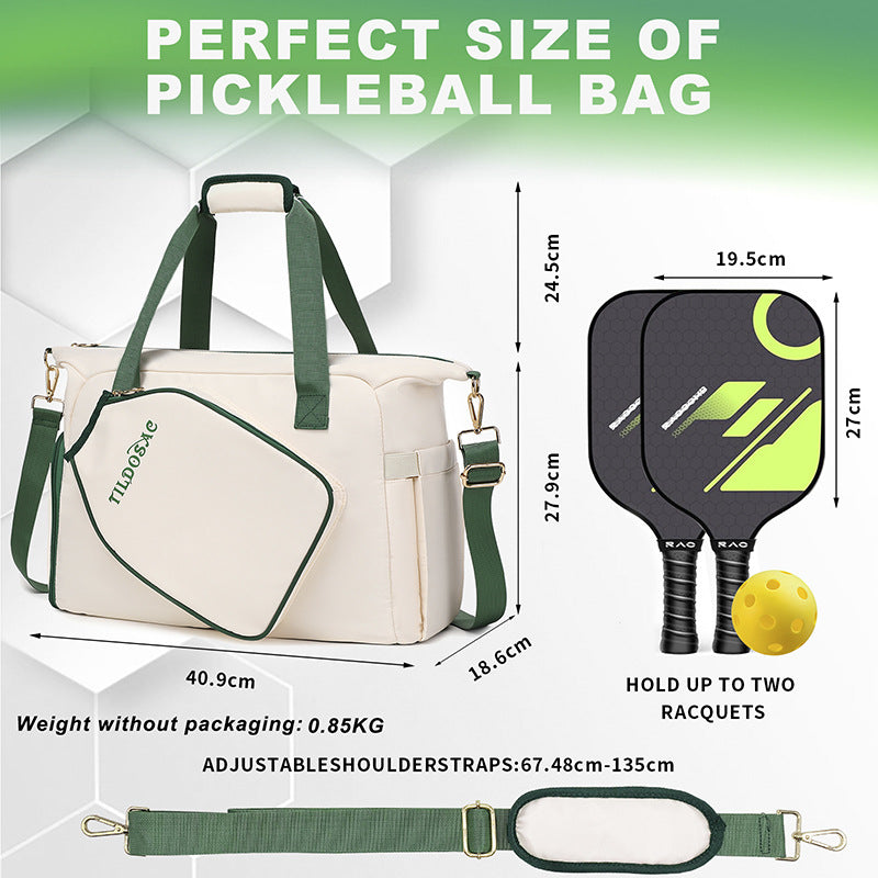 Tennis-Schläger-Tasche aus Composite-Nylon – Bild 5 | LuxeStyle