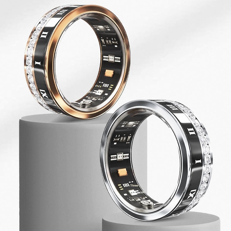 Intelligenter Ring mit Edelstein