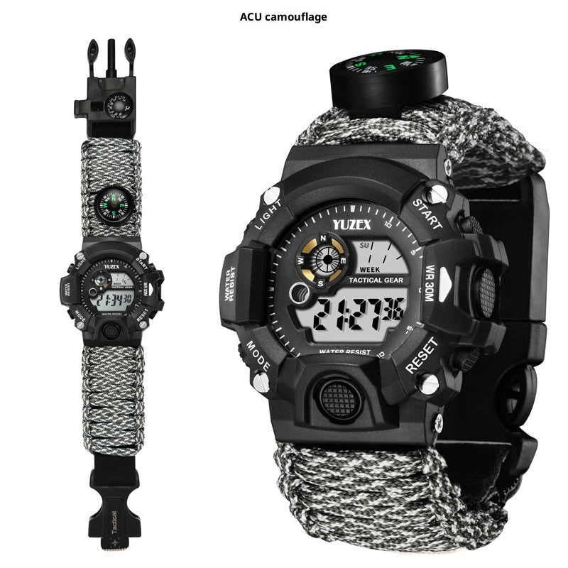 Multifunktionale Outdoor-Survival-Uhr – Ansicht 4