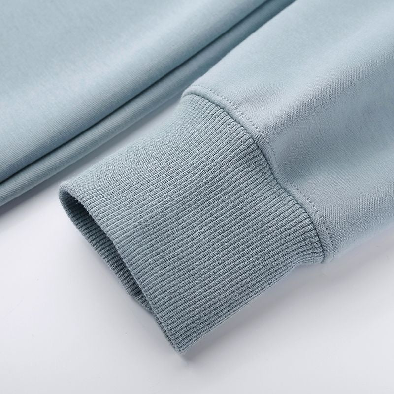 Gefüttertes Kapuzen-Sweatshirt aus Baumwolle – Bild 4 | LuxeStyle